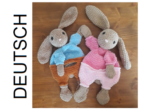 Schnuffelkissen Hasi Häkelanleitung PDF