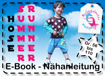 E-Book Summer-Runner Pumphose Sommerhose