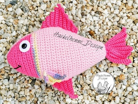 Häkelanleitung "Karo" die Fischdame