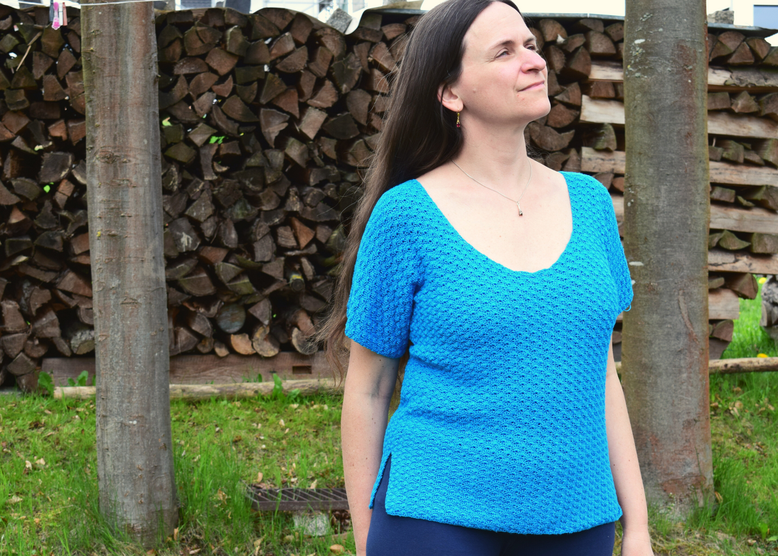 Crochet Summer Top Women, pdf, English in standard U.S. terms