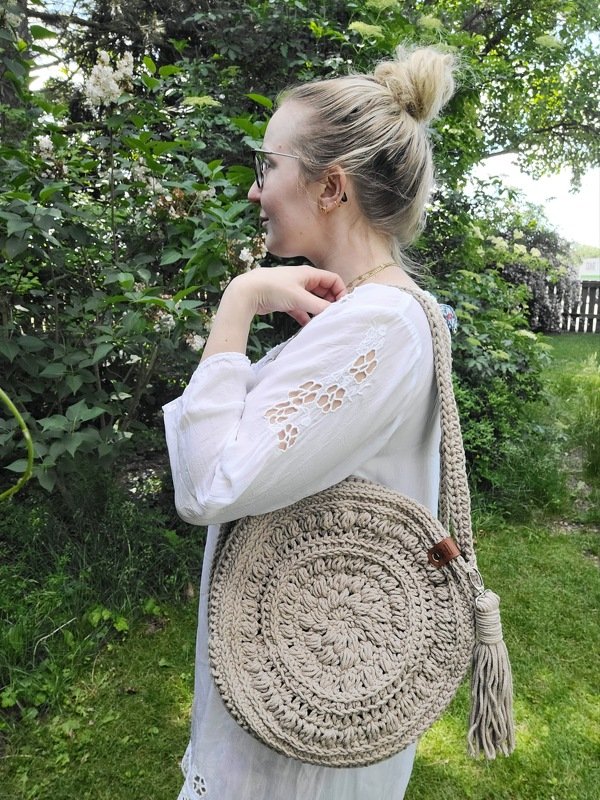 Häkelanleitung 'Große Tasche Boho' Überarbeitete Version - Bild 5