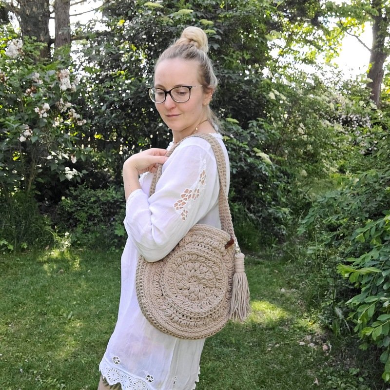 Häkelanleitung 'Große Tasche Boho' Überarbeitete Version - Bild 2