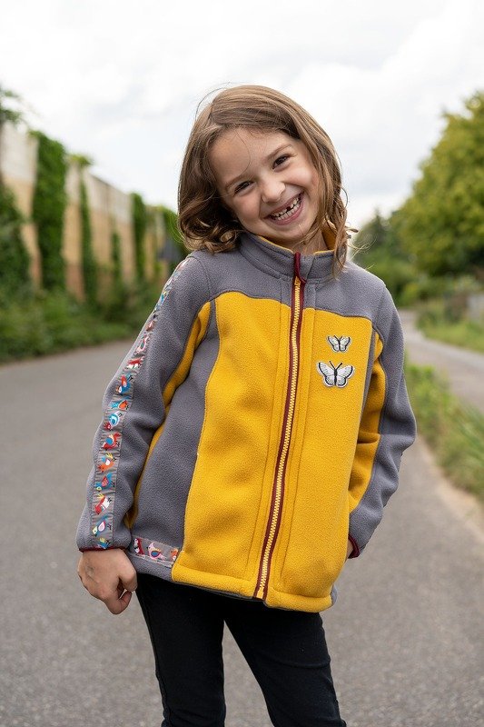 Fleecejacke Kinder – E-Book Schnittmuster Gr. 128-176 – Pedro Teens - Bild 6