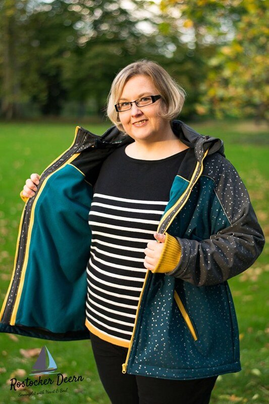 Softshelljacke Damen – E-Book Schnittmuster Gr. 32-58 – Pablo - Bild 12