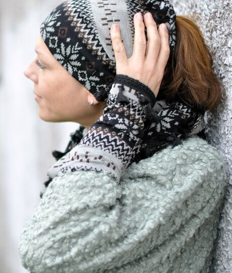 Zopfmütze – E-Book Schnittmuster Gr. 48-60 – Damen / Kinder – Mikko