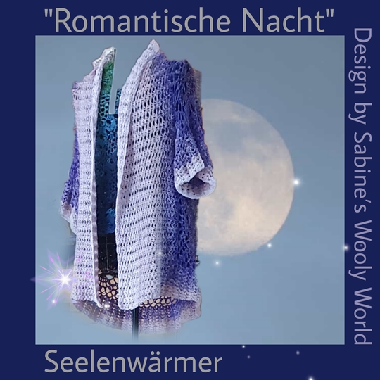 Häkelanleitung für eine Sommerjacke - "Romantische Nacht"