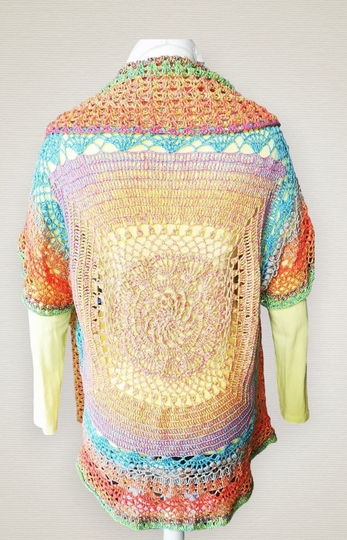 Häkelanleitung für eine Sommerjacke - "Romantische Nacht"