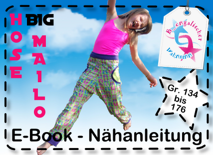 E-Book Hose "BIG" Mailo - Anleitung und Schnittmuster