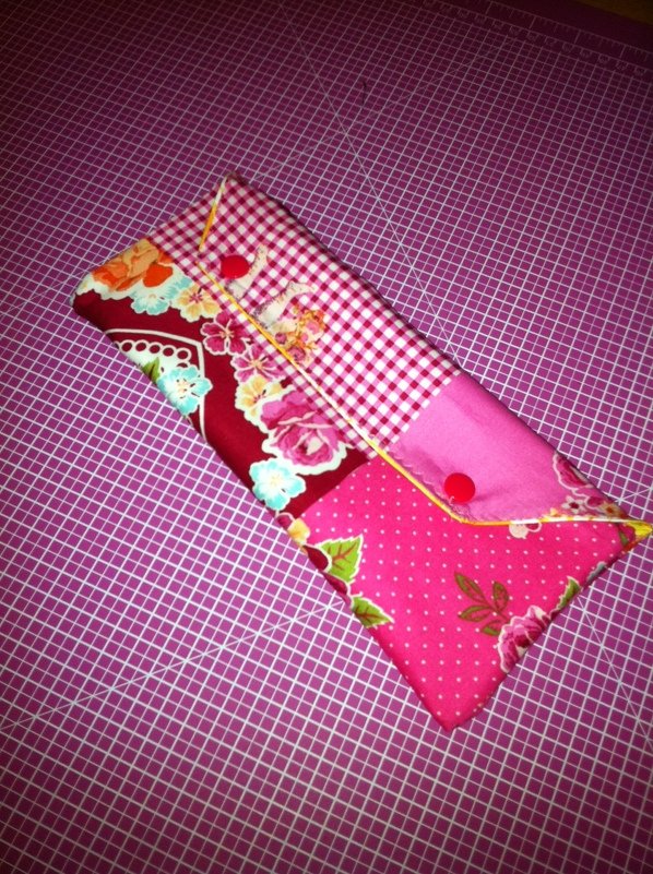 E-Book Bestecktasche "Wahnsinn" - Anleitung und Schnittmuster