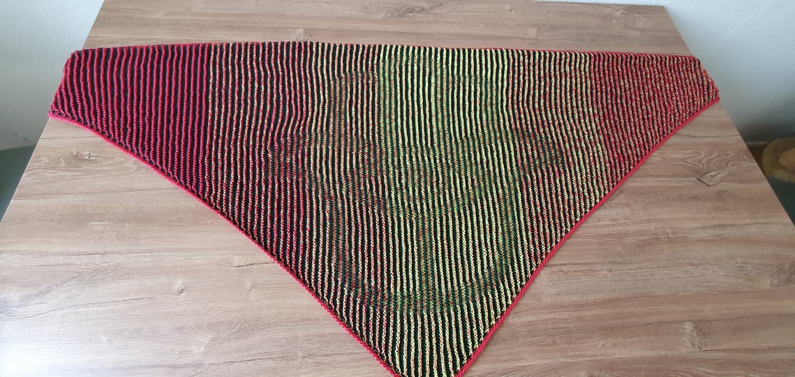 Fatimas Hand, Schattenstricken, Illusionsstricken, Motivtuch