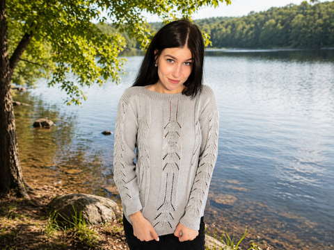 207 Strickanleitung Pullover Dalia