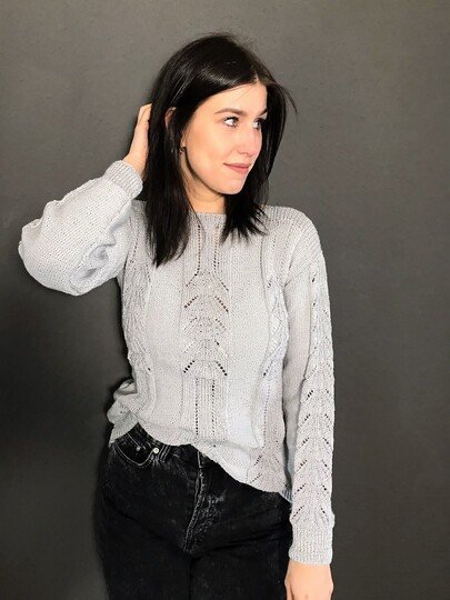 207 Strickanleitung Pullover Dalia