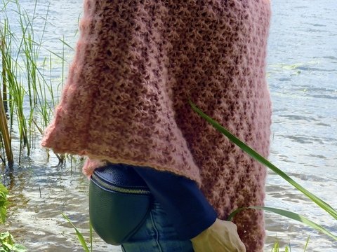 Häkelanleitung Poncho "Umschling" von Otti.Berlin