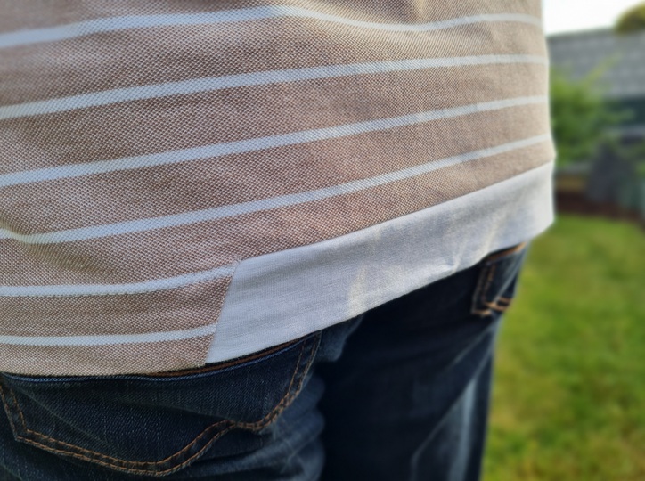 Schnittmuster T-shirt mit Einsätzen und Brusttasche Herren Gr. 44 - 64