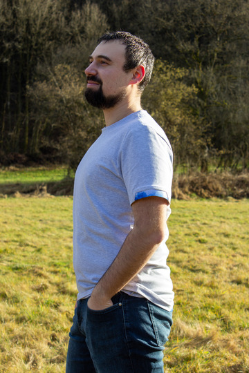 Schnittmuster T-shirt mit Einsätzen und Brusttasche Herren Gr. 44 - 64