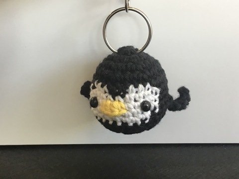 Häkelanleitung Fips Pinguin