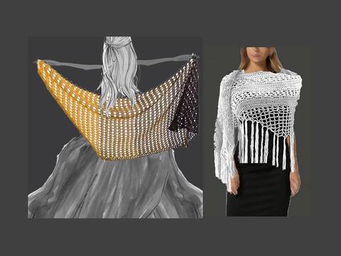 Set - 2 Tücher für den Sommer