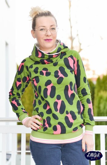 Wickelkapuze Damen – E-Book Schnittmuster Gr. 32-58 – Hula