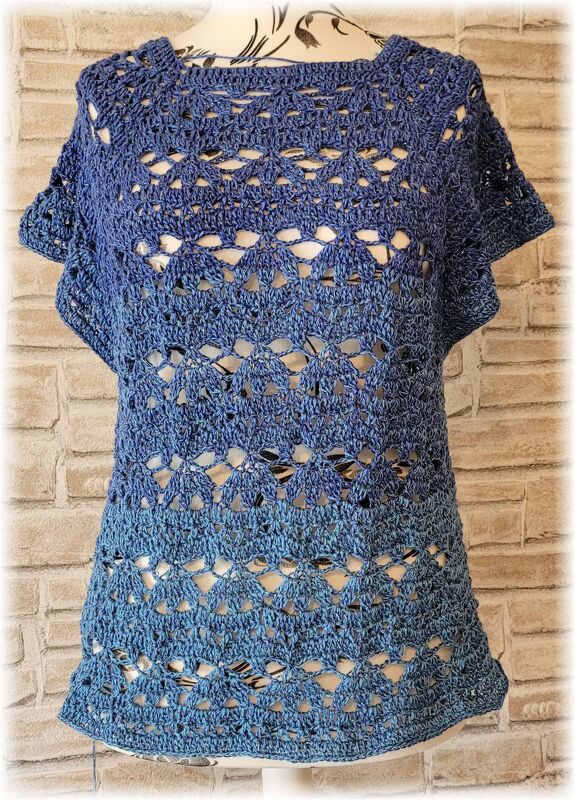 Häkelanleitung Oversize Shirt Dorothy RVO - Bild 3