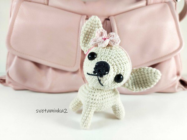 Crochet Dog Amigurumi Dog Crochet Puppy Crochet Chihuahua Amigurumi Pattern