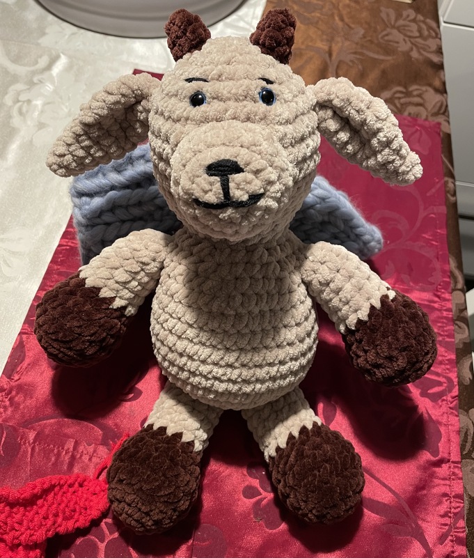 Häkelanleitung für Zacharias, das kleine Zicklein