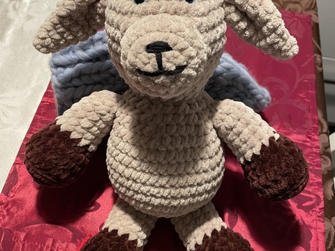 Häkelanleitung für Zacharias, das kleine Zicklein