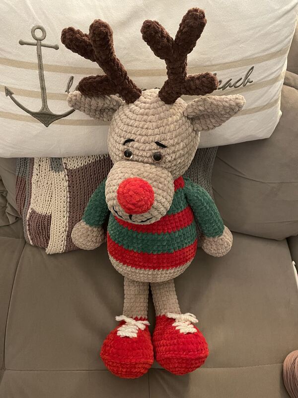 Häkelanleitung: Rudi Renntier - Das flinke Rentier von Santa - Bild 2