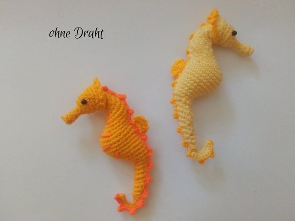 Seahorse. Crochet pattern