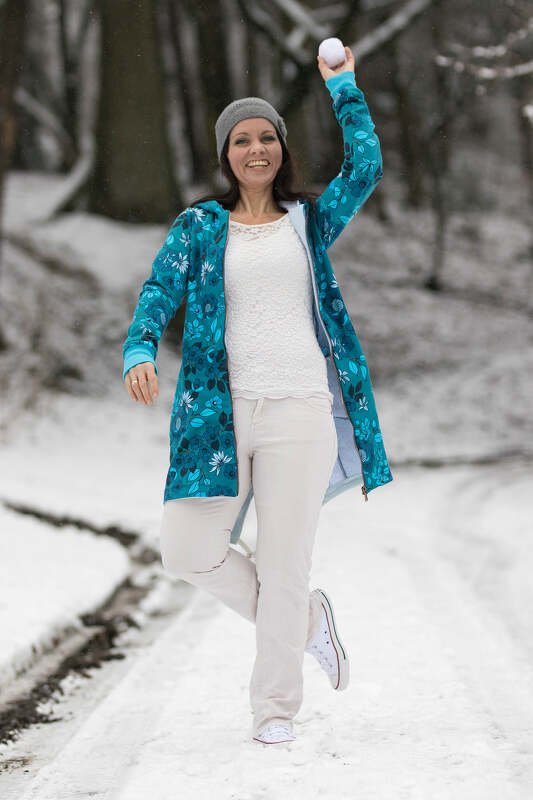 Sweatjacke Damen – E-Book Schnittmuster Gr. 32-58 – Claire - Bild 3