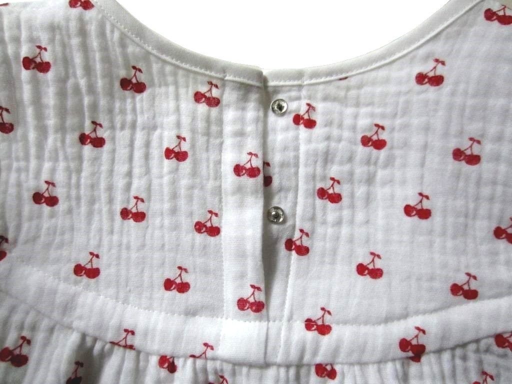 Schnitt und Nähanleitung Musselin Kleid Gr.62-110