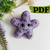 Starfish crochet pattern, amigurumi sea star NO SEW beginner crochet keycha