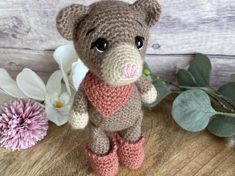 Häkelanleitung Bär "Betty" und "Bruno"