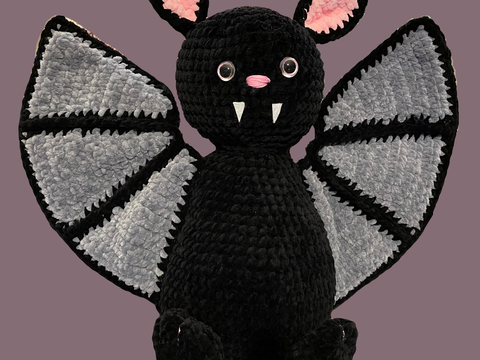 Häkelanleitung: Frieda Flattermors - Die süße Fledermaus zum Selbermachen