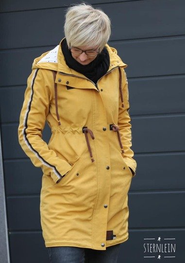 Softshellmantel Damen – E-Book Schnittmuster 32-58 – Carry