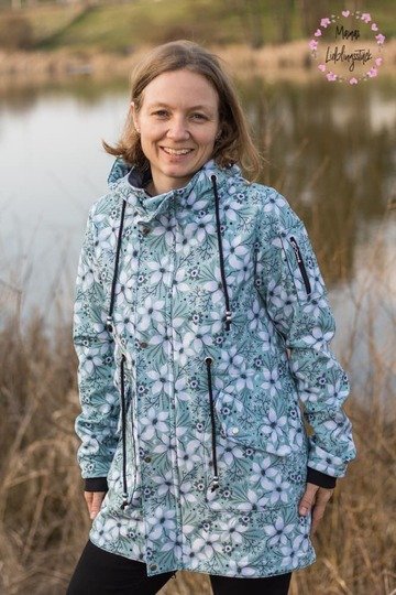 Softshellmantel Damen – E-Book Schnittmuster 32-58 – Carry