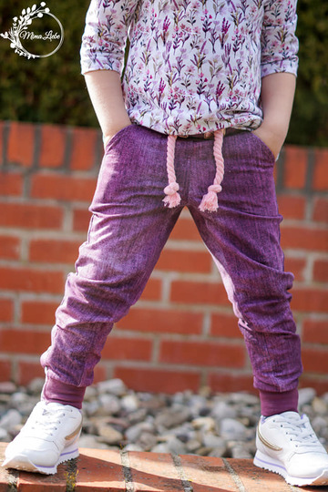 Sweathose Kinder – E-Book Schnittmuster Gr. 98-176 – Abby