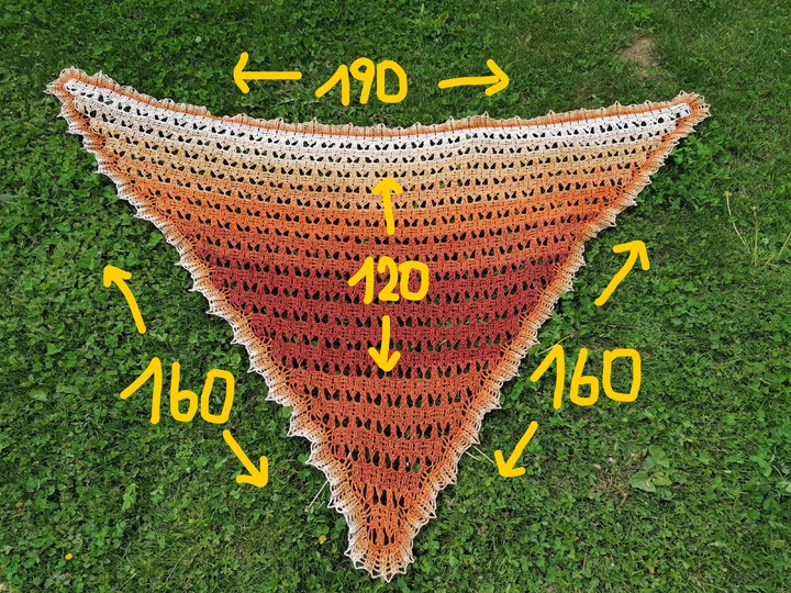 Tuch “Chasianna BE” – Häkelanleitung