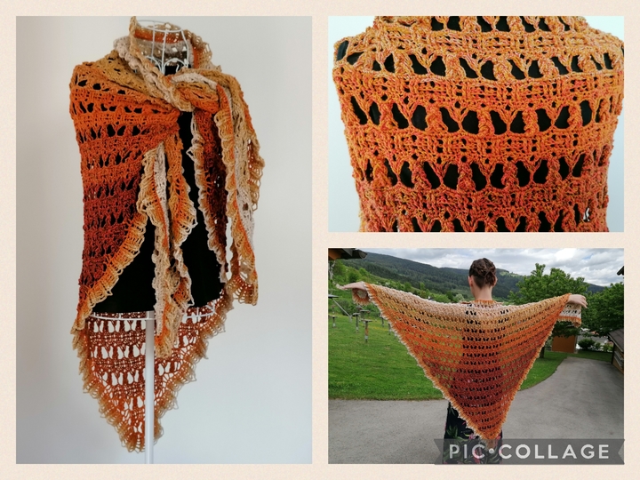 Tuch “Chasianna BE” – Häkelanleitung