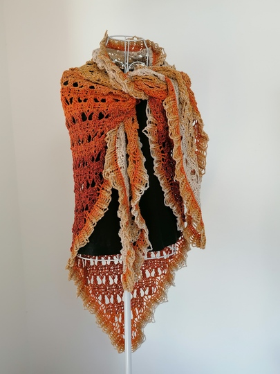 Tuch “Chasianna BE” – Häkelanleitung