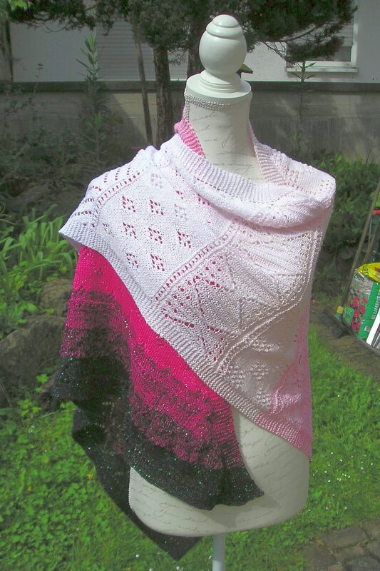 Strickanleitung Dreieckstuch "Springtime"