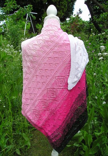 Strickanleitung Dreieckstuch "Springtime"