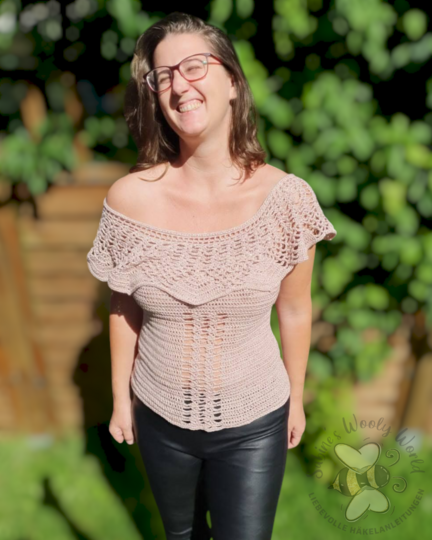 Häkelanleitung: romantische Carmenbluse: Perfekt für den Sommerlook!