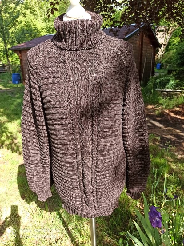 RVO-Zopf-Pullover "Seeland" bis Größe XXXXL