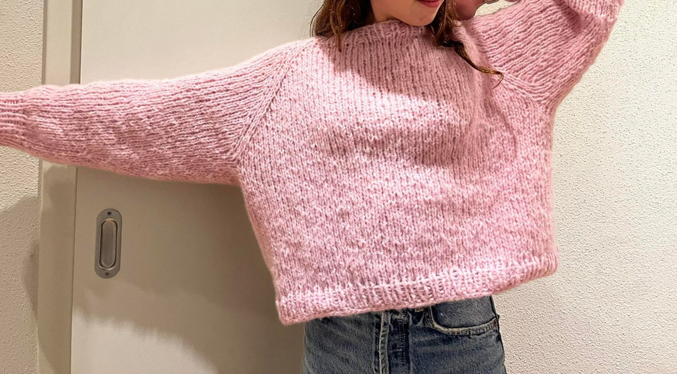 Strickanleitung * Pullover * 3 Größen * ohne Nähte *