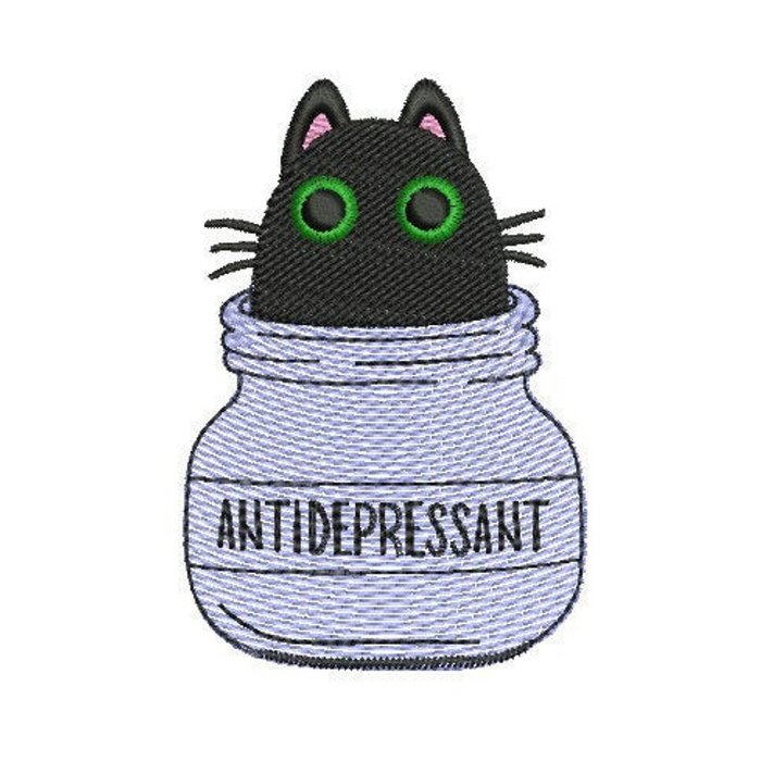 Katze Antidepressant (2 Größen)