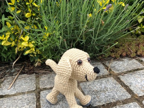 Häkelanleitung Welpe Tobi