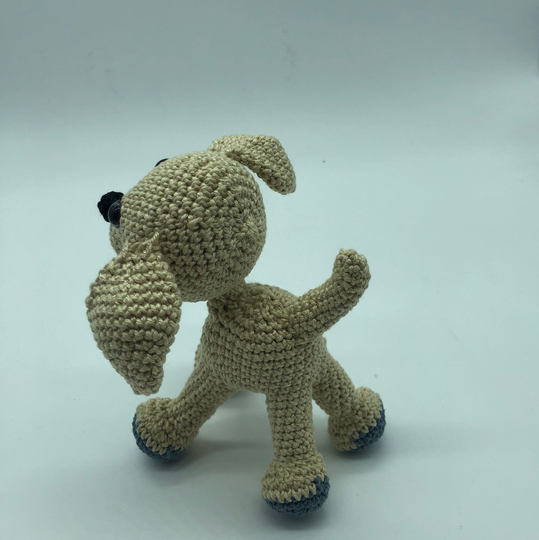 Häkelanleitung Welpe Tobi