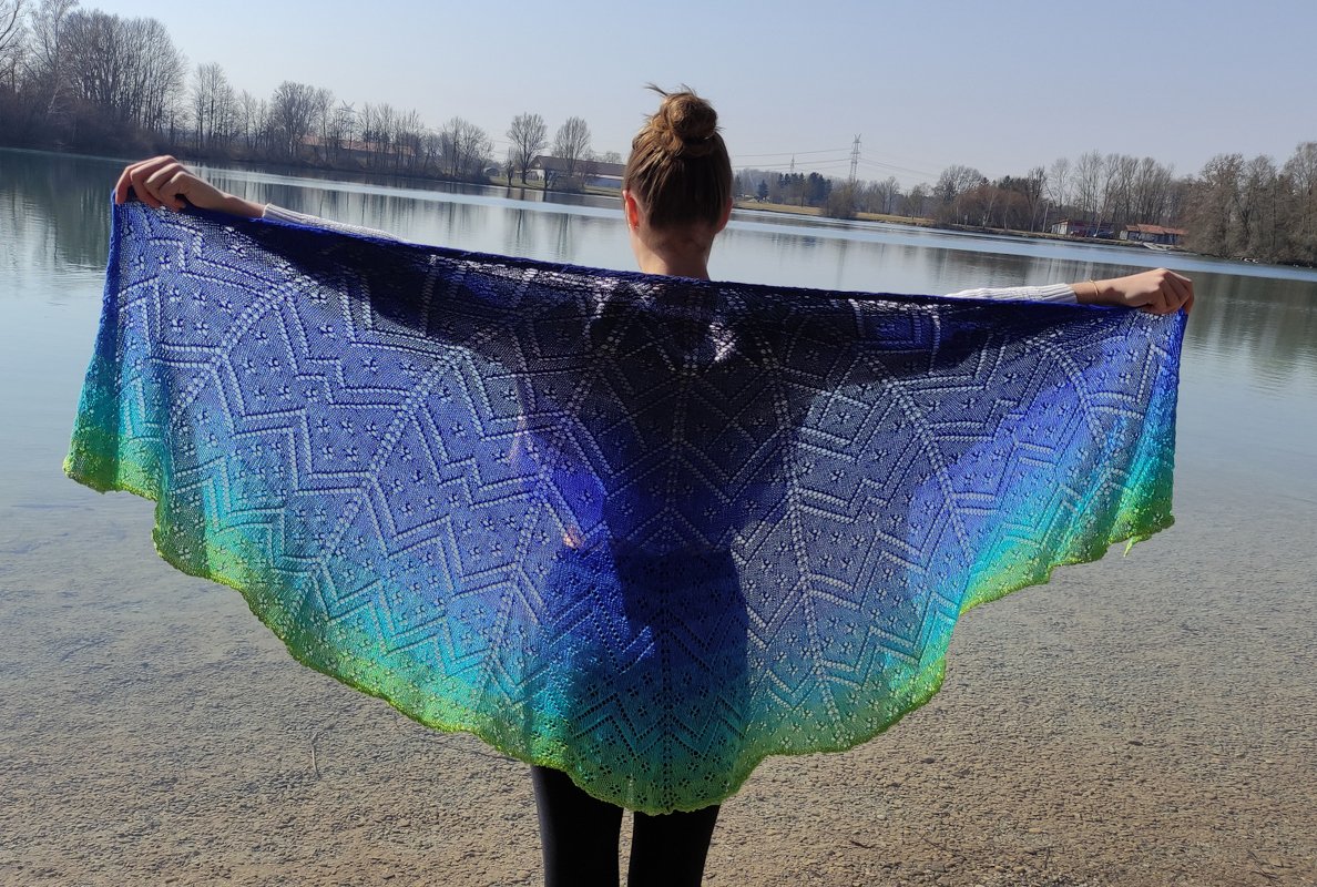 Anleitung Lace-Tuch "Lucerna"