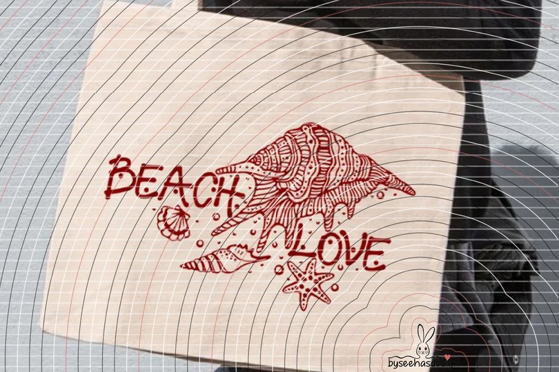 Beach Love Plotterdatei SVG DXF