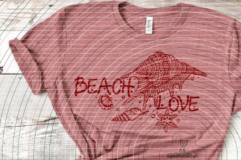 Beach Love Plotterdatei SVG DXF